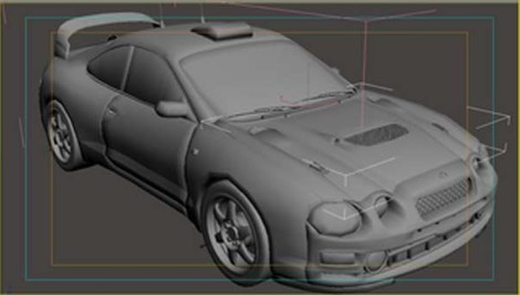 三维汽车动画模型3